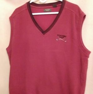Dockers Golf v-neck cotton vest- sz L